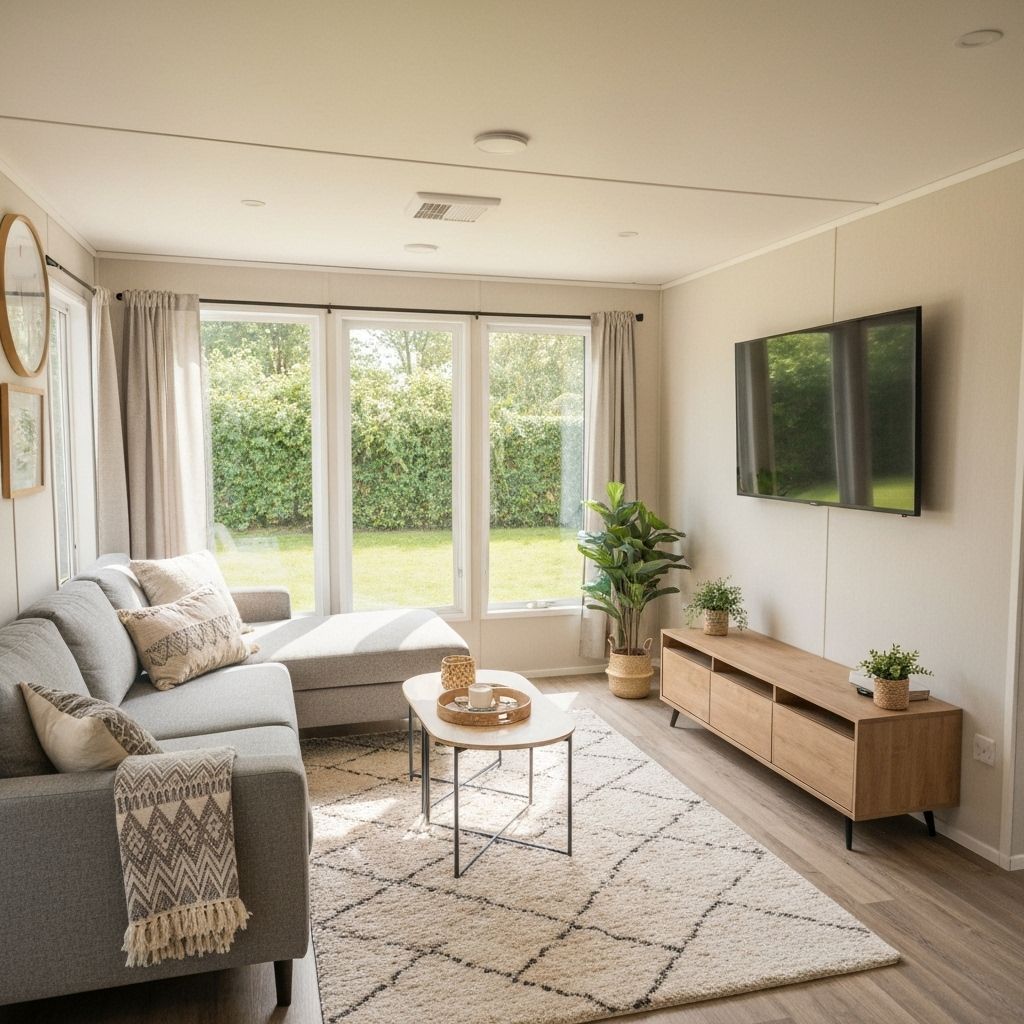 Modern mobile home interior